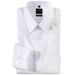 Olymp Mens Luxor Formal Shirt Modern Fit 0300 64 White