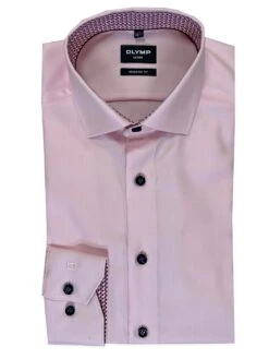 Olymp Mens Shirt Modern Fit Luxor 2810/37/30 Pink