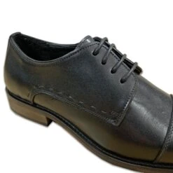 Passage Leather Formal Derby Shoes - Black -Casa Moda Store passage leather formal derby shoes black northern ireland belfast lisburn 819