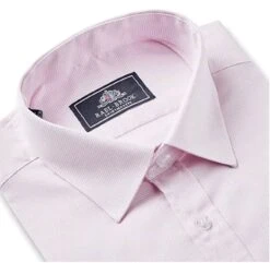 Rael Brook Long Sleeve Micro Dooby Shirt & Tie Set - Pink -Casa Moda Store rael brook long sleeve micro dooby shirt tie set pink northern ireland belfast lisburn 626