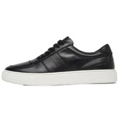 Remus Uomo Enrico Leather Sneaker Shoes Black