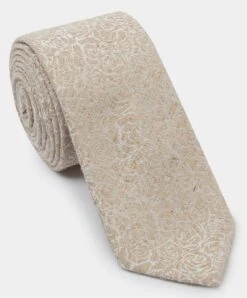 Remus Uomo Mens Tie & Pocket Square Set Stone