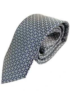 Remus Uomo Mens Tie & Pocket Square Set TP4857-29 Dark Blue