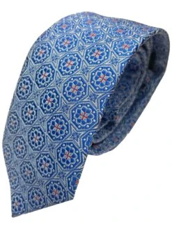 Remus Uomo Mens Tie & Pocket Square Set TP4862-22 Light Blue