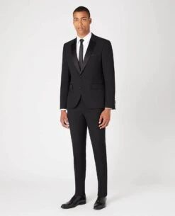 Remus Uomo Men's Tuxedo Jacket Tapered Fit Paco 12163/00 Black -Casa Moda Store remus uomo mens tuxedo jacket tapered fit paco 12163 00 black northern ireland belfast 634