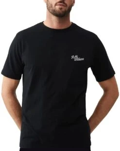 RM Williams Mens Byron T-Shirt Black/White