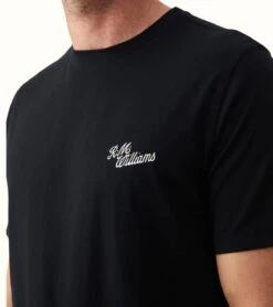 RM Williams Mens Byron T-Shirt Black/White -Casa Moda Store rm williams mens byron t shirt black white northern ireland belfast lisburn 482