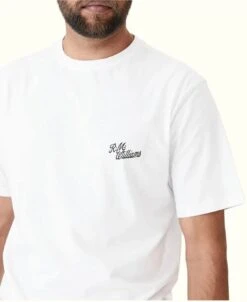 RM Williams Mens Byron T-Shirt White -Casa Moda Store rm williams mens byron t shirt white northern ireland belfast lisburn 545