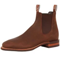 RM Williams Mens Comfort Craftsman Boots Bark