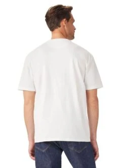 RM Williams Mens Prospect Tee T-Shirt White -Casa Moda Store rm williams mens prospect tee t shirt white northern ireland belfast lisburn 468
