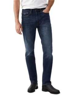RM Williams Mens Ramco Jeans Medium Wash Blue