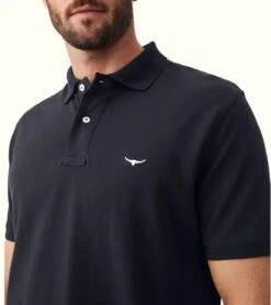 RM Williams Mens Rod Polo Shirt Navy -Casa Moda Store rm williams mens rod polo shirt navy northern ireland belfast lisburn 174