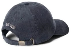 RM Williams Mens Script Longhorn Cord Baseball Cap Navy -Casa Moda Store rm williams mens script longhorn cord baseball cap navy northern ireland belfast lisburn 615