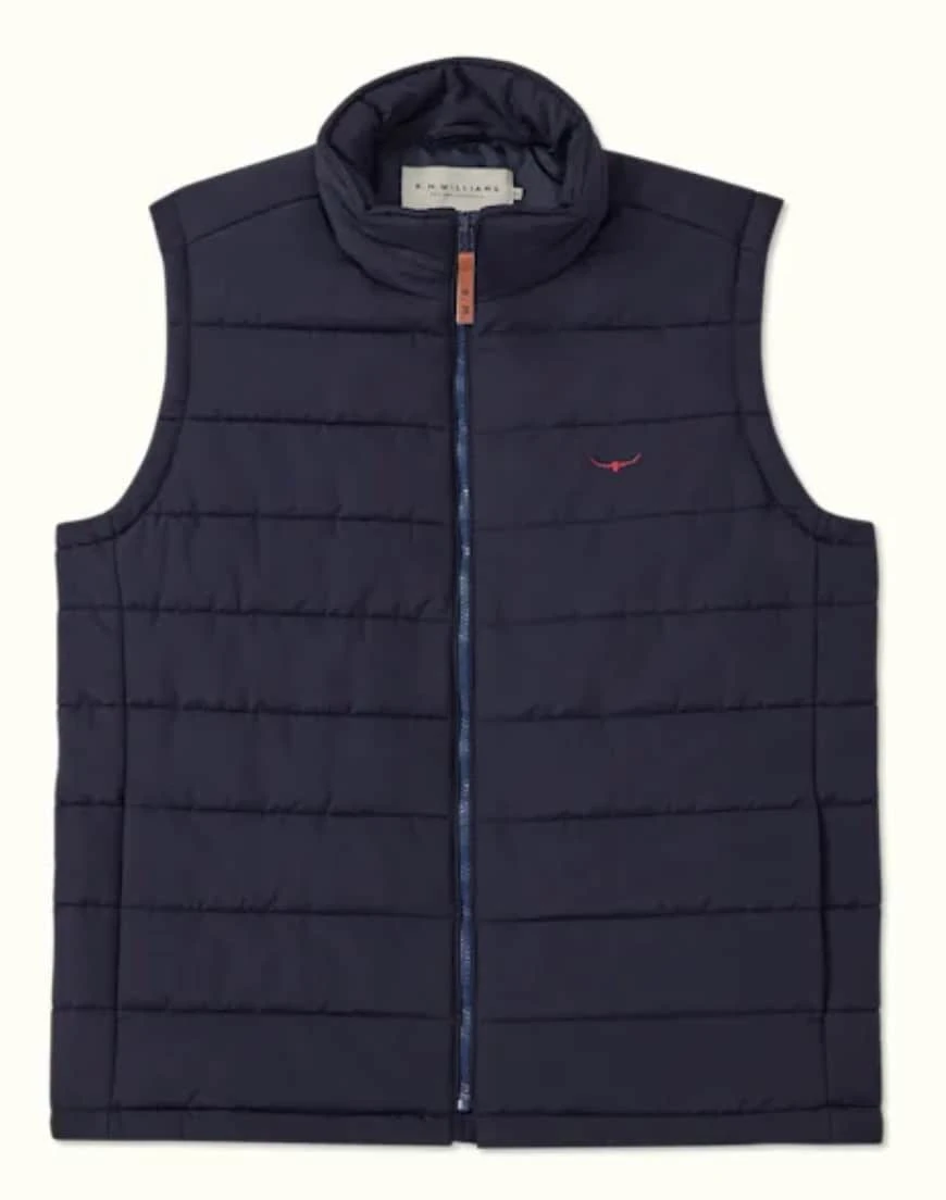 RM Williams Patterson Creek Vest Gilet Navy 4 RM Williams Patterson Creek Vest Gilet Navy - Image 2