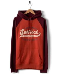 Saltrock Homerun Raglan Hoodie Pop Red -Casa Moda Store saltrock homerun raglan hoodie pop red northern ireland belfast lisburn 392