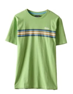 Saltrock Mens Classic Stripe T-Shirt Light Green -Casa Moda Store saltrock mens classic stripe t shirt light green northern ireland belfast lisburn 539