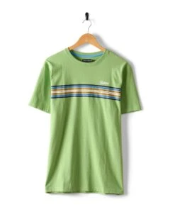 Saltrock Mens Classic Stripe T-Shirt Light Green -Casa Moda Store saltrock mens classic stripe t shirt light green northern ireland belfast lisburn 651