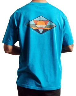Saltrock Mens Dimensions T-Shirt Blue