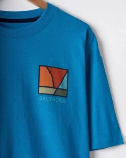 Saltrock Mens Dimensions T-Shirt Blue -Casa Moda Store saltrock mens dimensions t shirt blue northern ireland belfast lisburn 865
