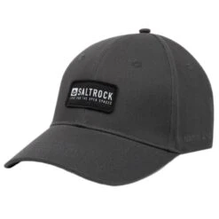 Saltrock Mens Dockyard Baseball Cap Dark Grey
