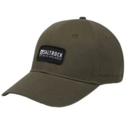 Saltrock Mens Dockyard Baseball Cap Green