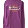 Saltrock Mens Home Run Long Sleeve T-Shirt Purple