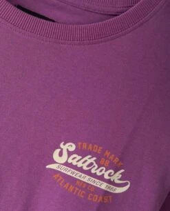 Saltrock Mens Home Run Long Sleeve T-Shirt Purple -Casa Moda Store saltrock mens home run long sleeve t shirt purple northern ireland belfast lisburn 748