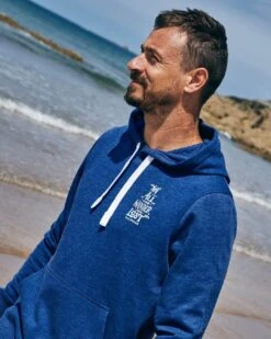 Saltrock Men's Lost Ships Pop Hoodie Blue -Casa Moda Store saltrock mens lost ships pop hoodie blue northern ireland belfast lisburn 523