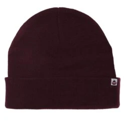 Saltrock Men's OK Beanie Hat Dark Red