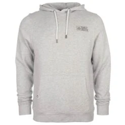 Saltrock Mens Original Pop Hoodie Grey Marl