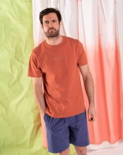 Saltrock Mens Rebalance T-Shirt Dark Orange -Casa Moda Store saltrock mens rebalance t shirt dark orange northern ireland belfast lisburn 659