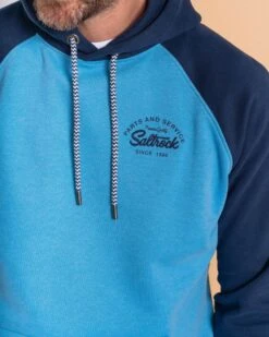 Saltrock Mens Strike Logo Pop Hoodie Light Blue -Casa Moda Store saltrock mens strike logo pop hoodie light blue northern ireland belfast lisburn 879