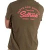 Saltrock Mens Strike Logo T-Shirt Dark Green