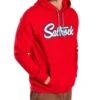 Saltrock Mens Strike Pop Hoodie Red
