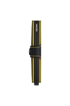 Secrid Mini Wallet Matte Black/Ochre -Casa Moda Store secrid mini wallet matte black ochre northern ireland belfast lisburn 982