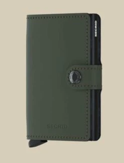 Secrid Mini Wallet Matte Green/Black -Casa Moda Store secrid mini wallet matte green black northern ireland belfast lisburn 220