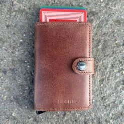 Secrid Mini Wallet Vintage Brown