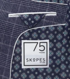 Skopes Mens Winster Blazer Jacket Blue Glen Check -Casa Moda Store skopes mens winster blazer jacket blue glen check northern ireland belfast lisburn 309
