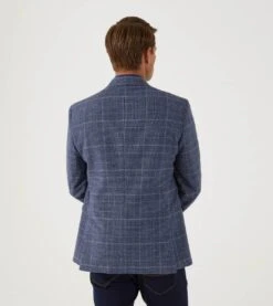 Skopes Mens Winster Blazer Jacket Blue Glen Check -Casa Moda Store skopes mens winster blazer jacket blue glen check northern ireland belfast lisburn 707