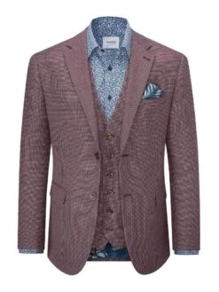Skopes Rugani Micro Weave Jacket Berry