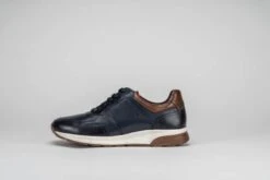 Sloane Mens Max Leather Trainers Navy -Casa Moda Store sloane mens max leather trainers navy northern ireland belfast lisburn 120