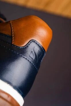 Sloane Mens Max Leather Trainers Navy -Casa Moda Store sloane mens max leather trainers navy northern ireland belfast lisburn 858