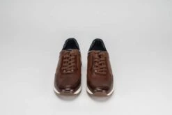 Sloane Mens Max Leather Trainers Tan/Brown -Casa Moda Store sloane mens max leather trainers tan brown northern ireland belfast lisburn 305