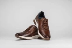 Sloane Mens Max Leather Trainers Tan/Brown -Casa Moda Store sloane mens max leather trainers tan brown northern ireland belfast lisburn 893