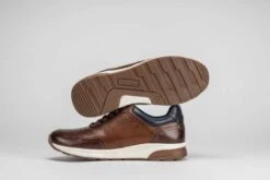 Sloane Mens Max Leather Trainers Tan/Brown -Casa Moda Store sloane mens max leather trainers tan brown northern ireland belfast lisburn 964