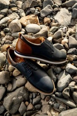 Sloane Shoes Mens Brandon Casual Trainers Navy/Cognac -Casa Moda Store sloane shoes mens brandon casual trainers navy cognac northern ireland belfast lisburn 119