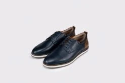 Sloane Shoes Mens Brandon Casual Trainers Navy/Cognac -Casa Moda Store sloane shoes mens brandon casual trainers navy cognac northern ireland belfast lisburn 678