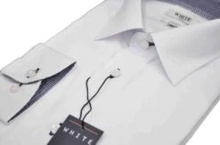 White Label Men's Dress Shirt 5076 Tapered Long Sleeve White -Casa Moda Store white label mens dress shirt 5076 tapered long sleeve northern ireland belfast lisburn 430