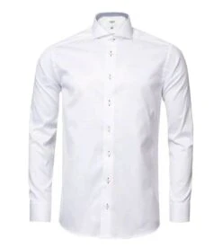 White Label Men's Dress Shirt 5076 Tapered Long Sleeve White