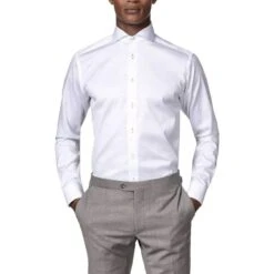 White Label Men's Dress Shirt 5076 Tapered Long Sleeve White -Casa Moda Store white label mens dress shirt 5076 tapered long sleeve northern ireland belfast lisburn 852
